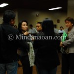 Sen. Loren Legarda and Sen. Jamby Madrigal outside the session hall