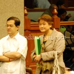 Sen. Jamby Madrigal and aide