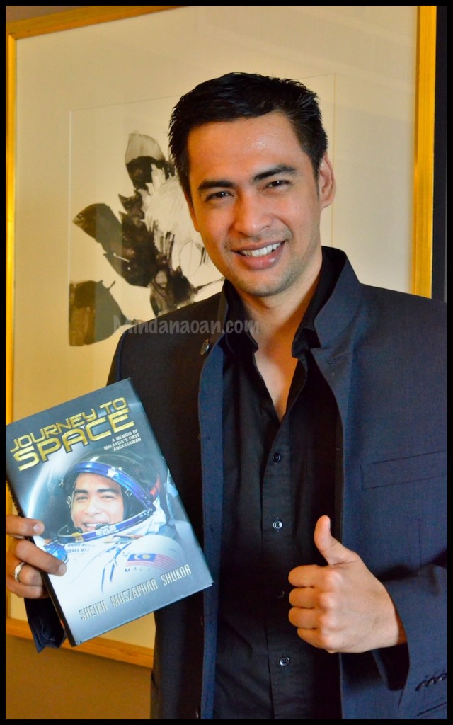 malaysian astronaut dato sheikh muszaphar in manila malaysian astronaut dato sheikh muszaphar in manila