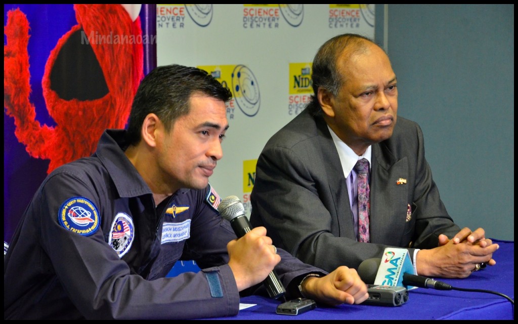 malaysian astronaut dato sheikh muszaphar in manila malaysian astronaut dato sheikh muszaphar in manila