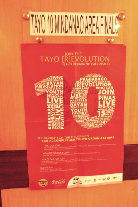 tayo awards 2012 mindanao area finals