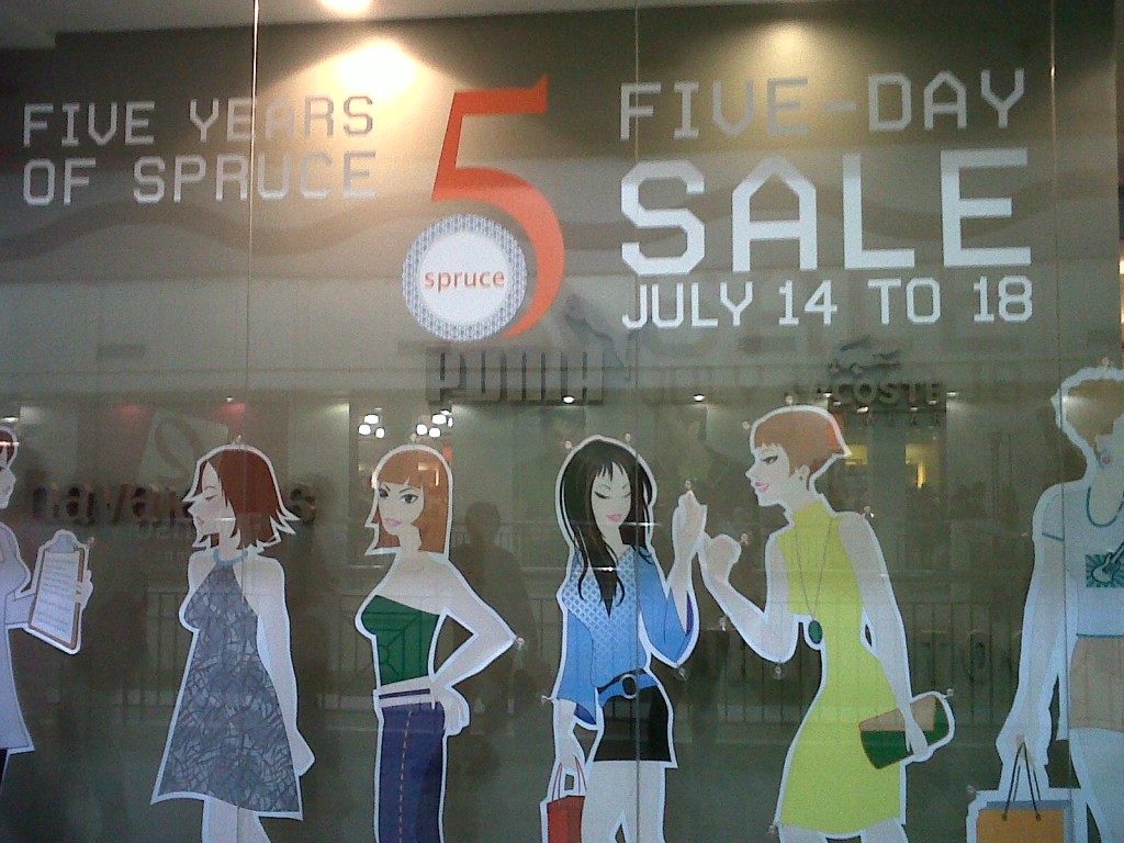 spruce boutique cdo 5th anniversary sale