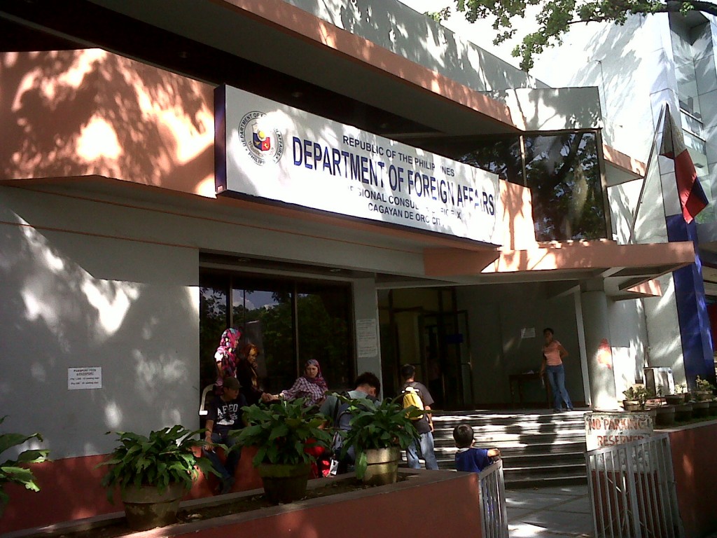 department of foreign affairs cagayan de oro northern mindanao