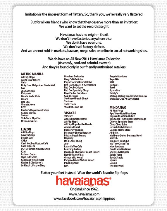 havaianas retailers