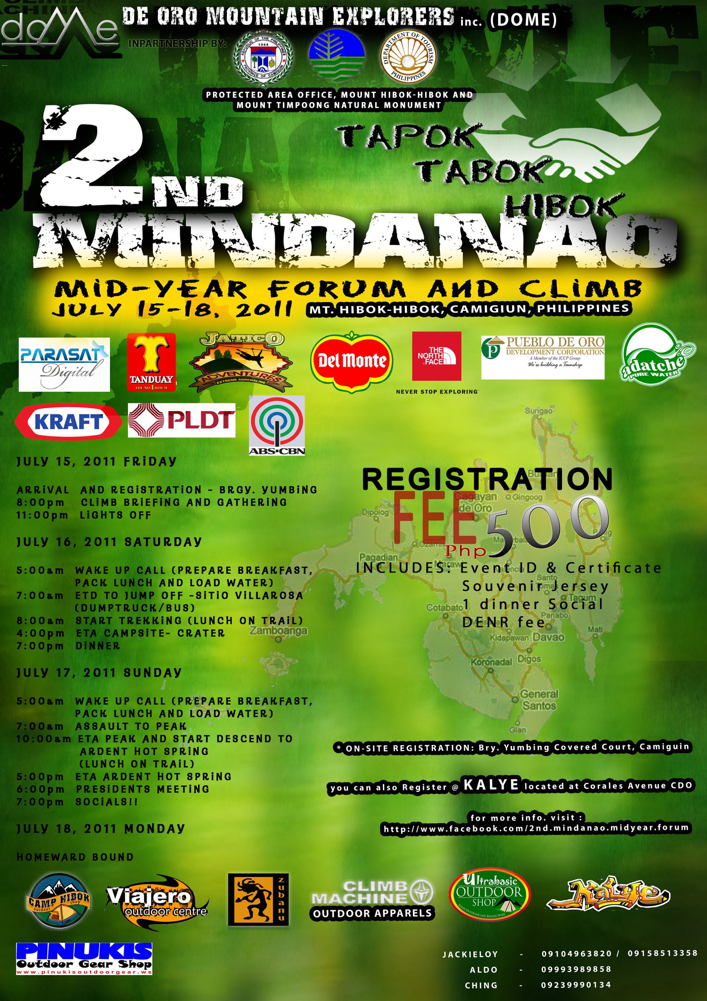 DOME 2nd Mindanao Mid-Year Forum and Climb in Camiguin