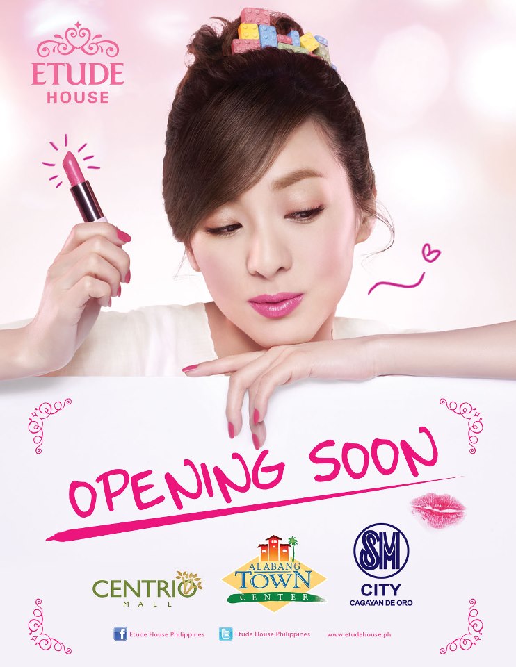 Global beauty brand Etude House Philippines to open in Centrio Ayala Mall and SM City CDO
