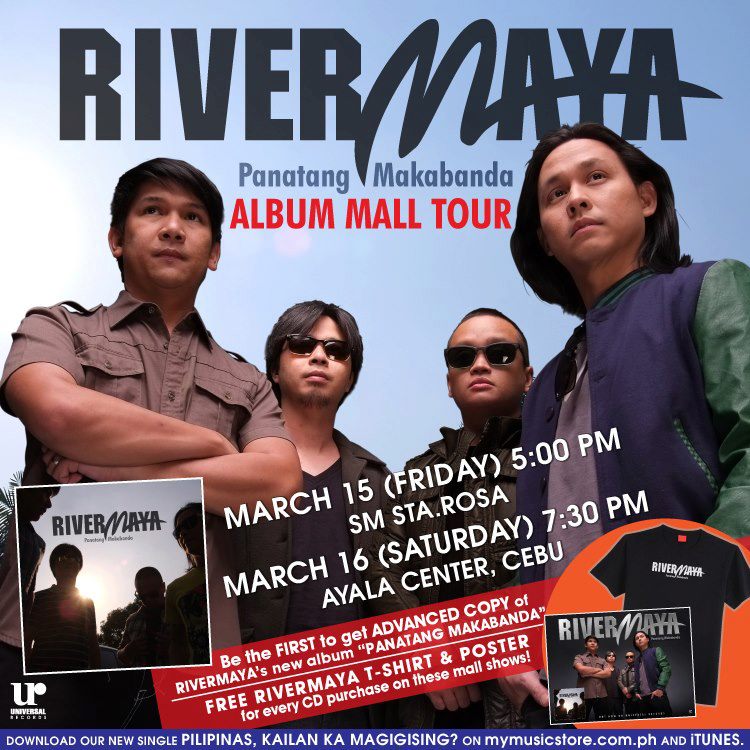 Rivermaya Live At Ayala Center Cebu for new album tour