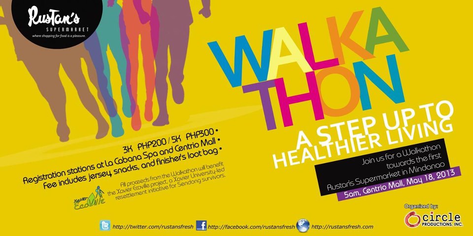 Join the Rustan’s Fresh CDO Walkathon