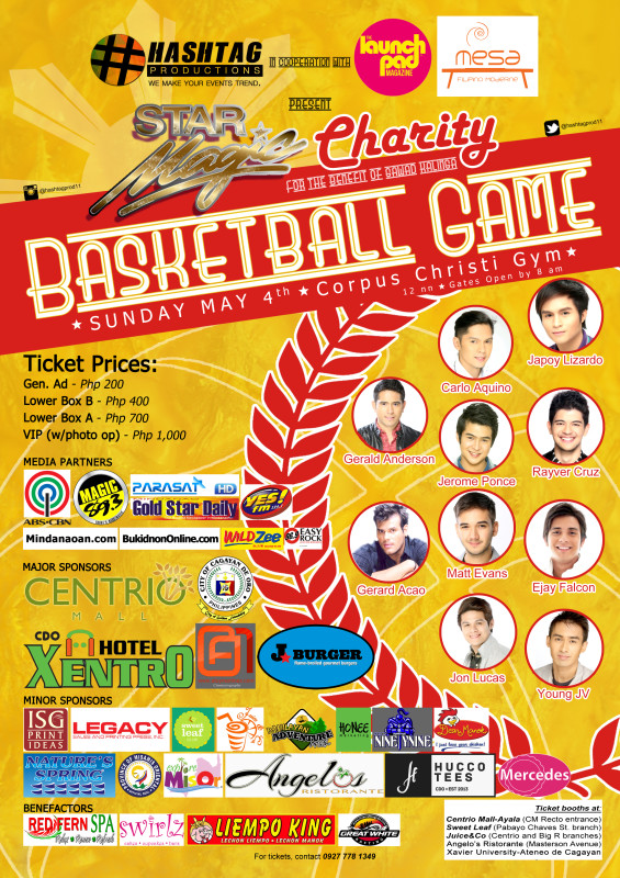 is media partner of Star Magic charity basketball game