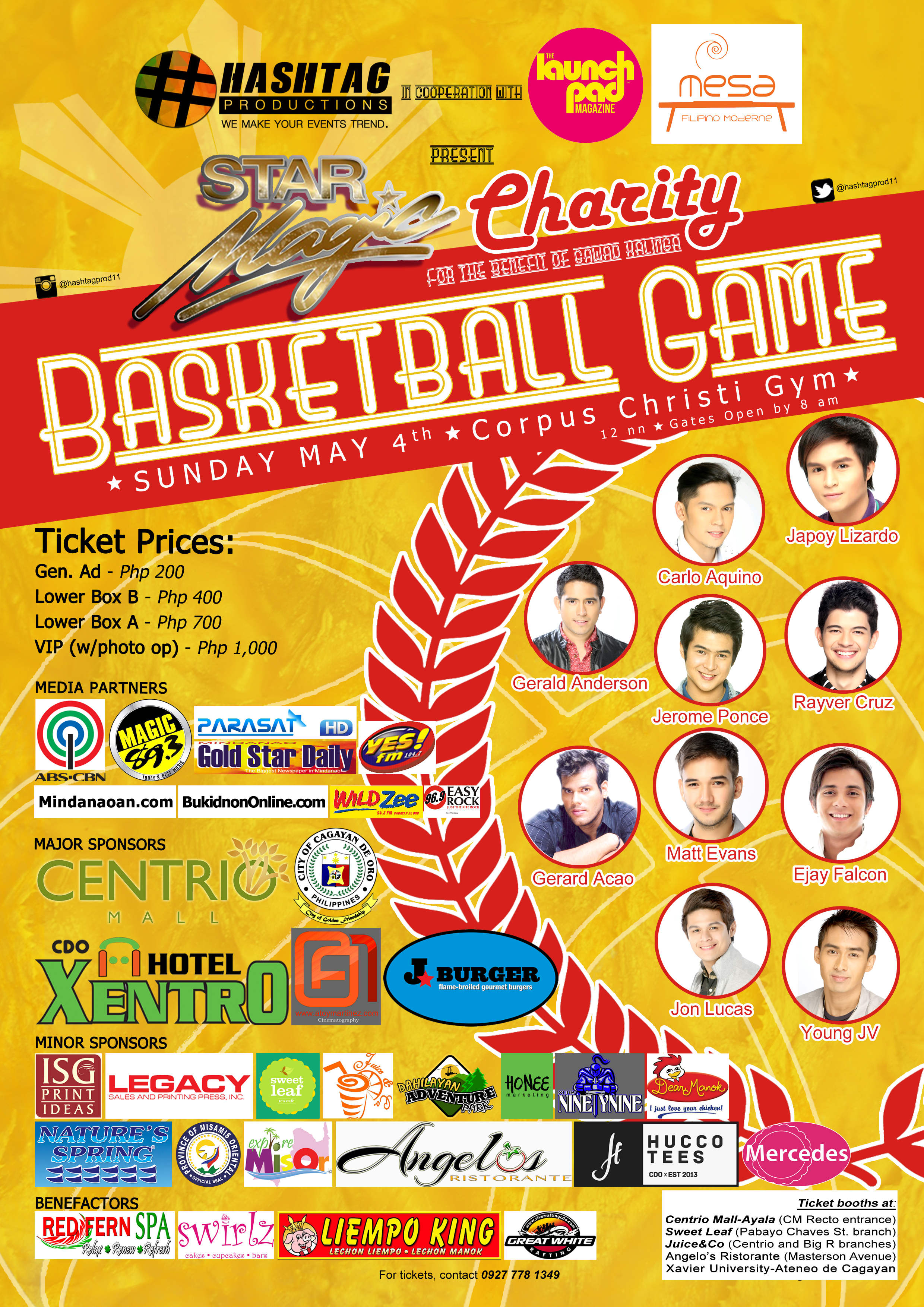 Mindanaoan.com is media partner of Star Magic charity basketball game