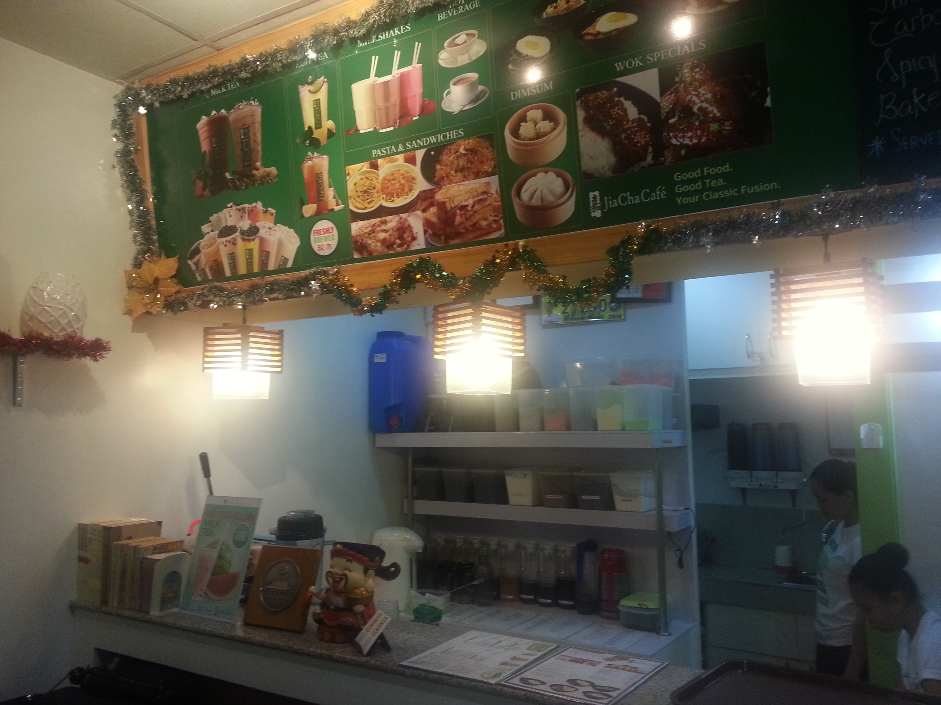 Milk teas and wok specials at Jia Cha Cafe CDO