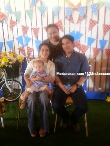 At the Pele Magdangal Escueta first birthday party