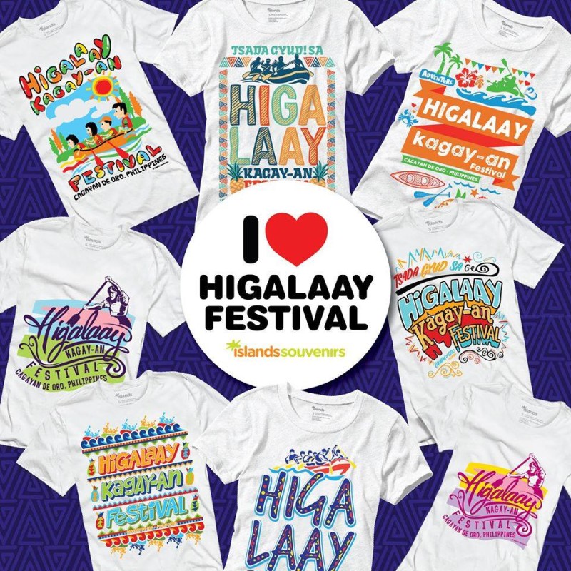 higalaay festival shirts islands souvenirs