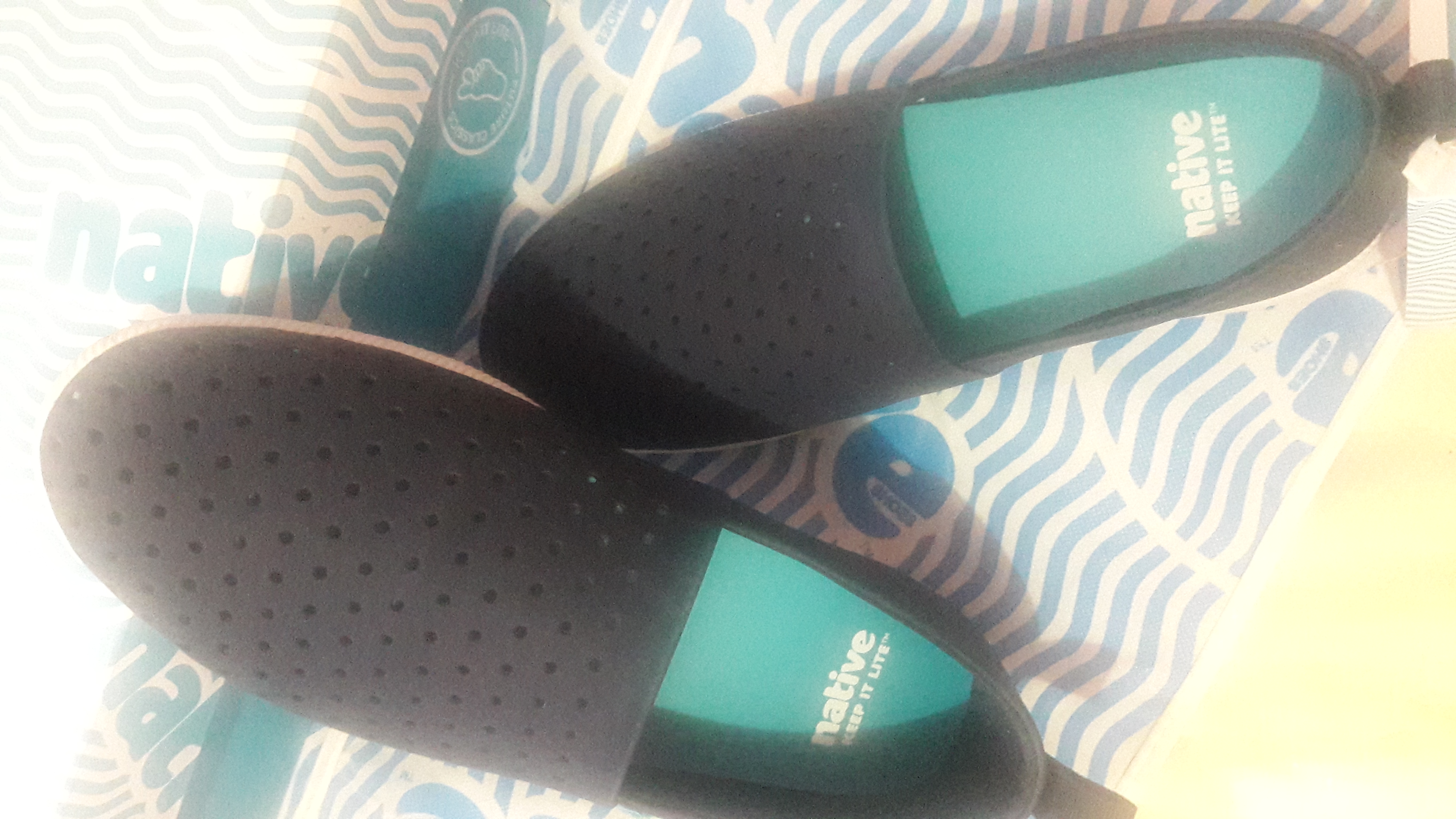 Walking light with my new fave footwear Native Shoes
