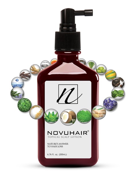 Topical Scalp Lotion Novuhair Now Has 19 Natural Ingredients