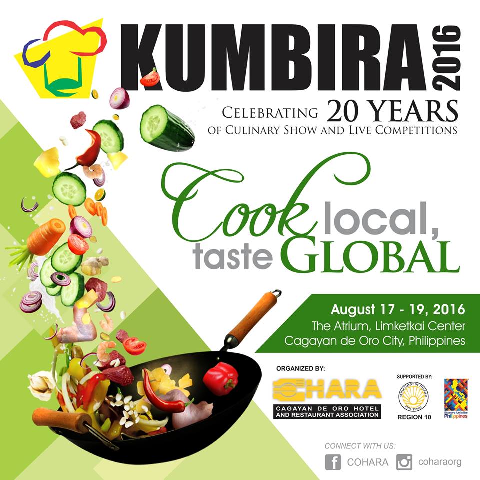 Kumbira 2016 culinary show in Mindanao