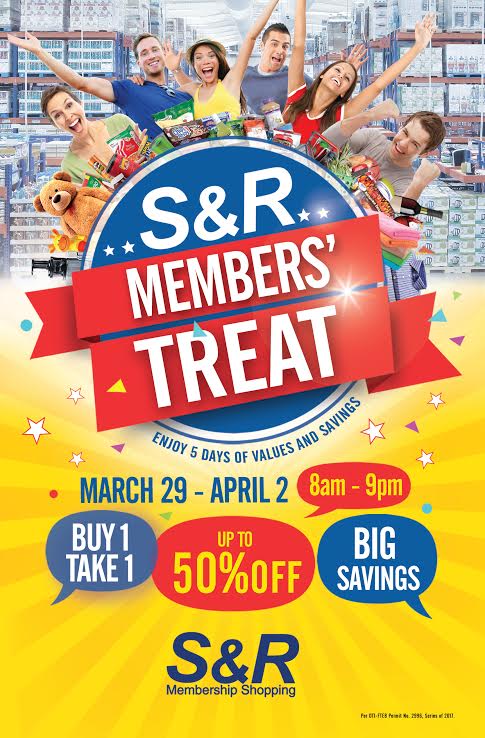 snr buy 1 take 1 march 2017