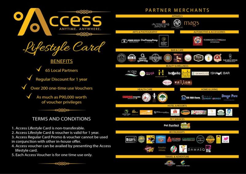 access lifestyle card partners
