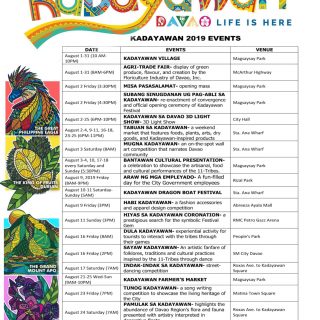 davao kadayawan festival 2019