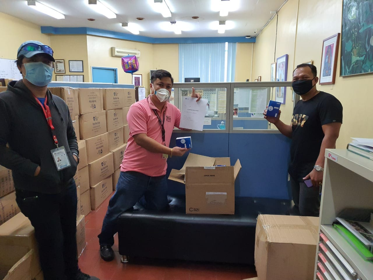 Globe turns over P14M to PGH for medical supplies, PPE