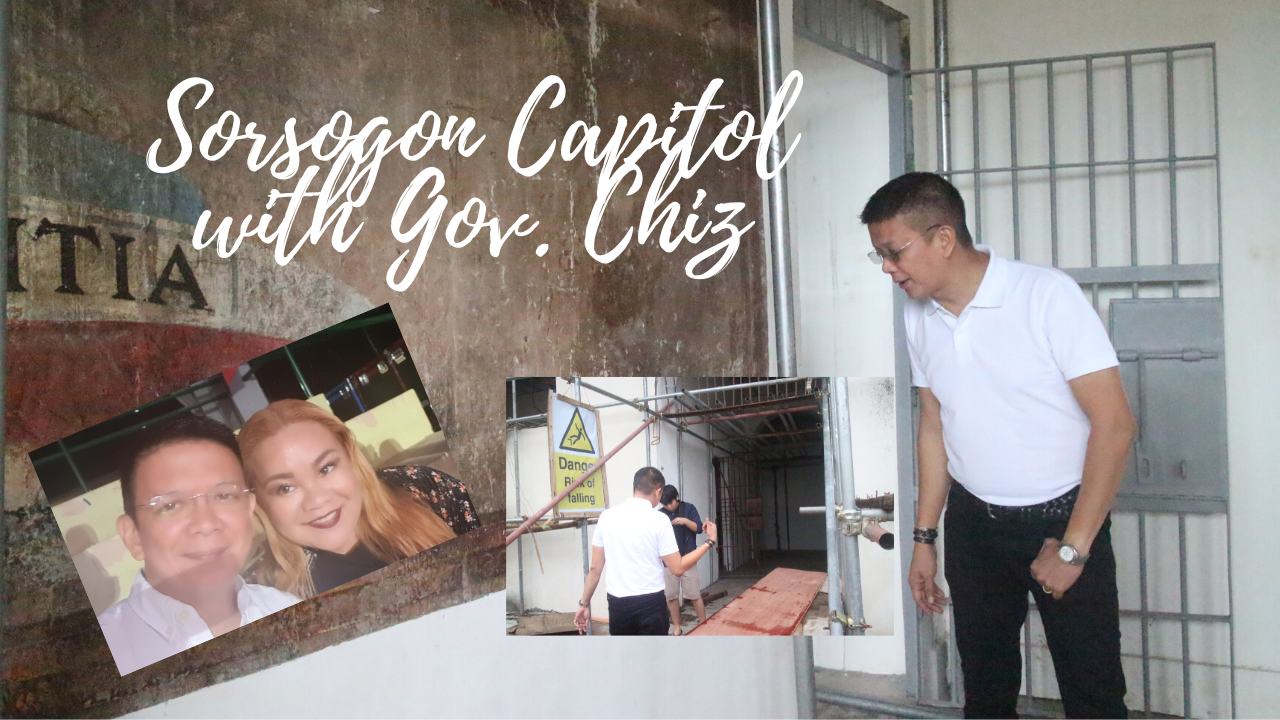 At Sorsogon Capitol With Chiz Escudero