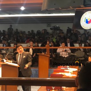senator migz zubiri at plenary hall senate