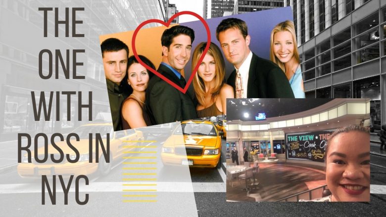 I saw Ross of “Friends” a.k.a. David Schwimmer in New York