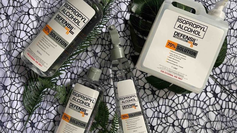 Live Safe with Defensil Isopropyl Alcohol